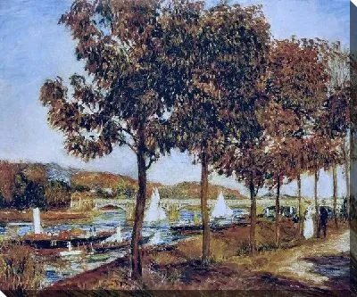 Картина маслом Осенний пейзаж №40