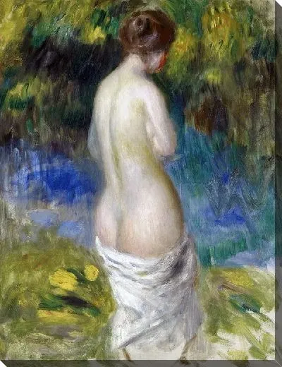 Картина маслом Купальщица №12