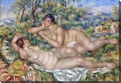 Картина маслом Купальщицы №10