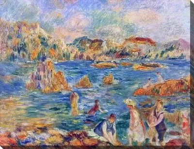 Картина маслом Пляж летом