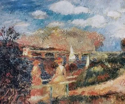 Плакат Берег Сены №12