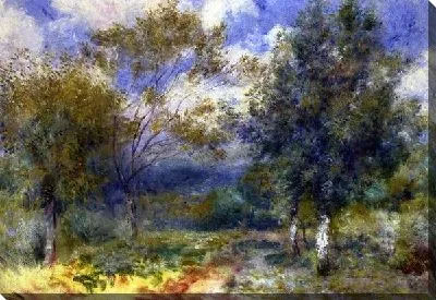 Картина маслом Солнечный пейзаж №4