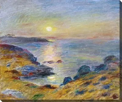 Картина маслом Закат №49