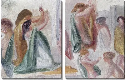 Модульная картина Фигуры