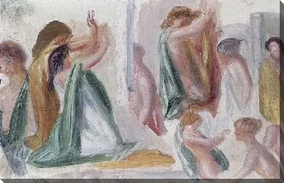 Картина маслом Фигуры