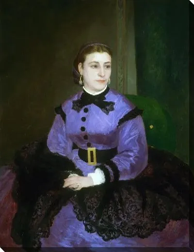 Картина маслом Портрет мадемуазель