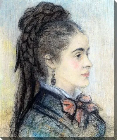 Картина маслом Портрет молодой женщины №9