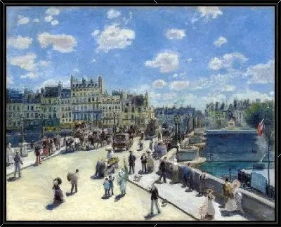 Набережная в Париже