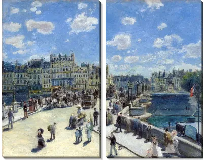 Набережная в Париже