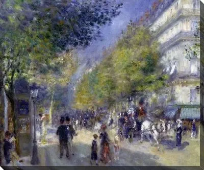 Картина маслом Бульвар в Париже