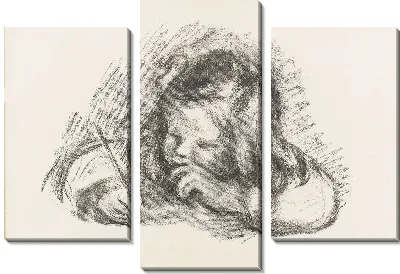 Мальчик пишет письмо