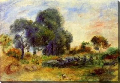 Картина маслом Летний пейзаж №28