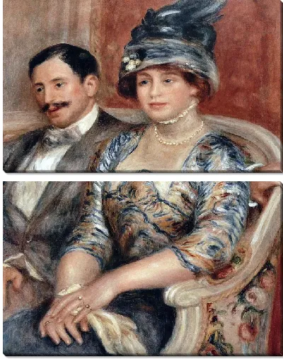 Модульная картина Месье и мадам Бенхейм
