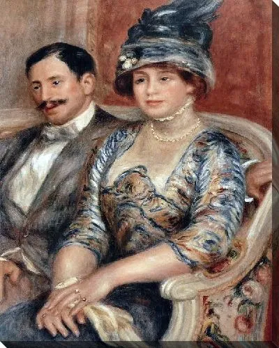 Картина маслом Месье и мадам Бенхейм