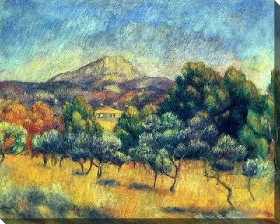 Картина маслом Гора Святой Виктории