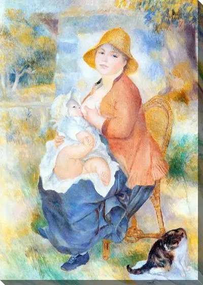 Картина маслом Материнство
