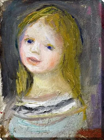 Картина маслом Портрет молодой девушки №3