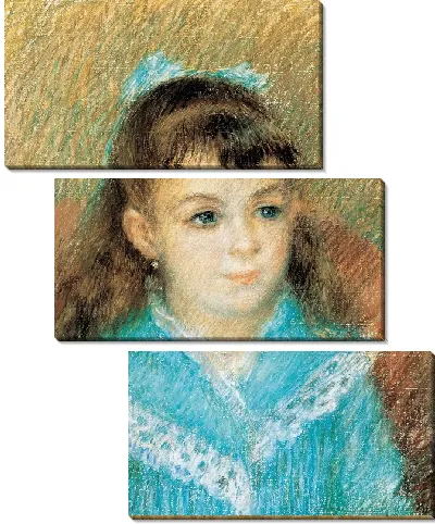 Модульная картина Портрет девочки №2