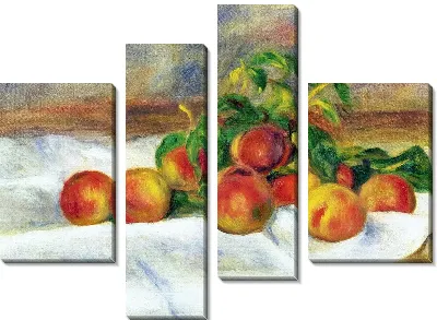 Модульная картина Персики №7