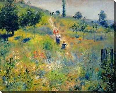 Картина маслом Путь сквозь высокую траву