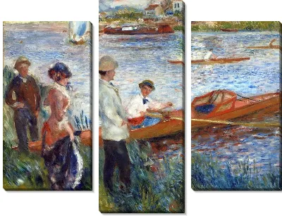 Модульная картина Гребцы №3
