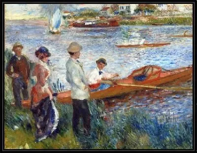Картина Гребцы №3