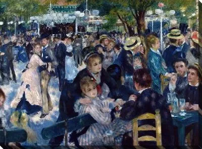 Картина маслом Танцы Мулен де ла Галатте