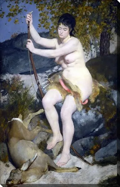 Картина маслом Диана