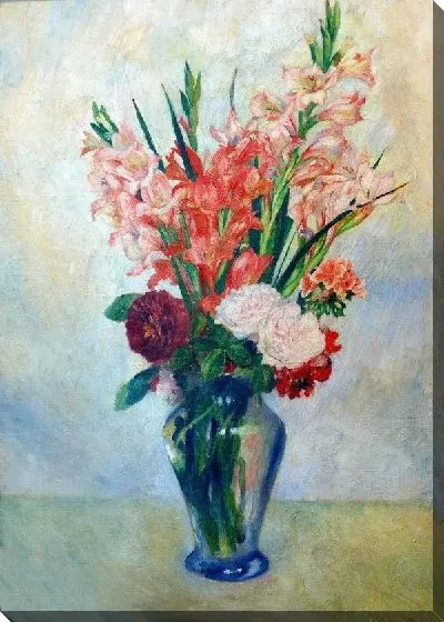 Постер Букет гладиолусов