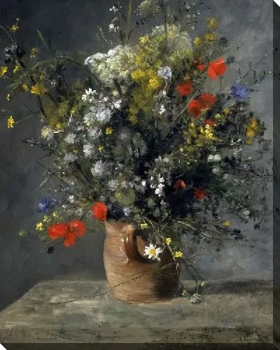 Картина маслом Полевые цветы №5