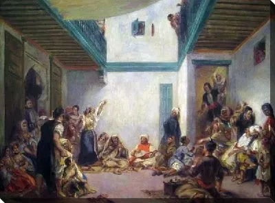 Картина маслом Еврейский праздник