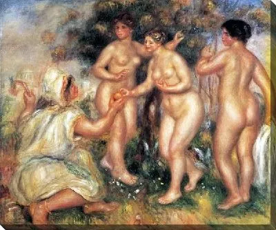 Картина маслом Обнаженные