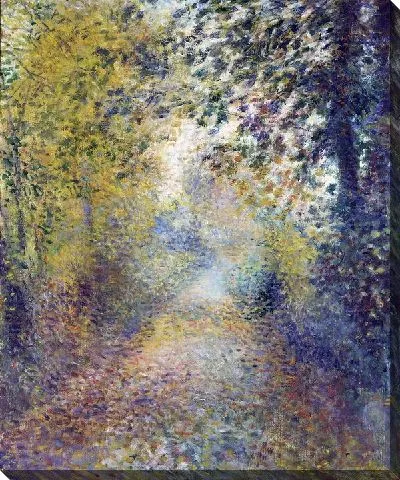 Картина маслом Лесной пейзаж