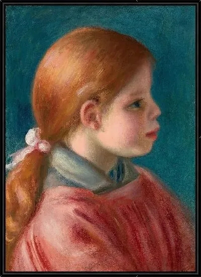 Картина Девочка в красном