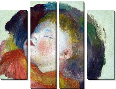 Модульная картина Спящий ребенок