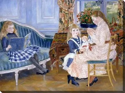 Картина маслом Семейный вечер