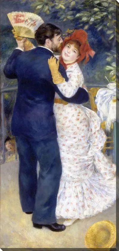 Картина маслом Танцы в стиле кантри