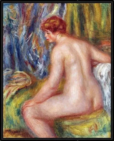 Картина Сидящая купальщица