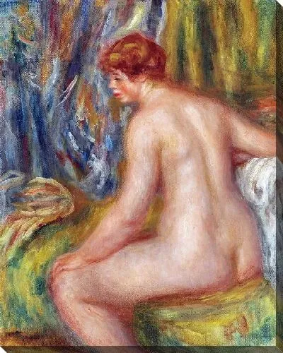 Картина маслом Сидящая купальщица