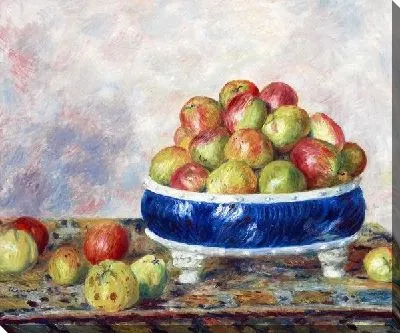 Картина маслом Яблоки в тарелке