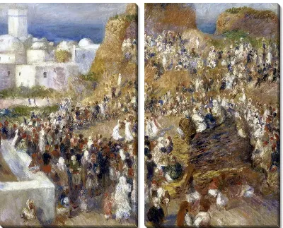 Модульная картина Арабский фестиваль