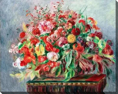 Картина маслом Корзина с цветами