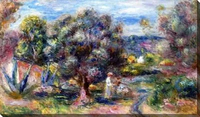 Картина маслом Летний пейзаж №36