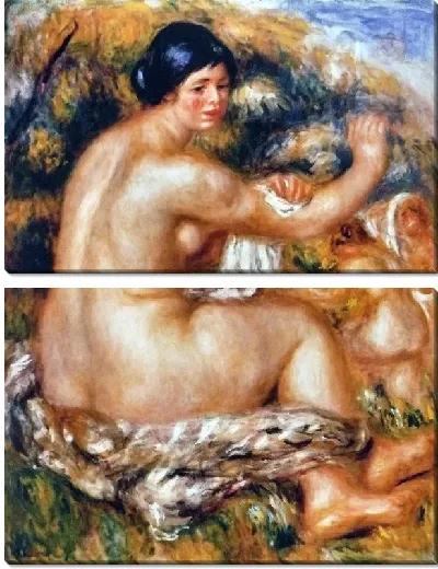 Модульная картина После купания