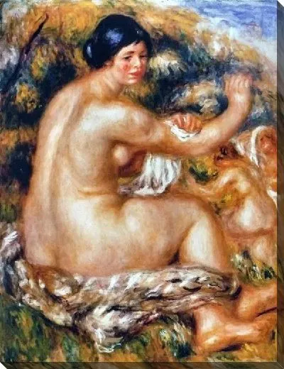 Картина маслом После купания