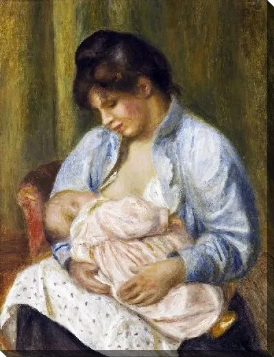 Картина маслом Женщина с ребенком