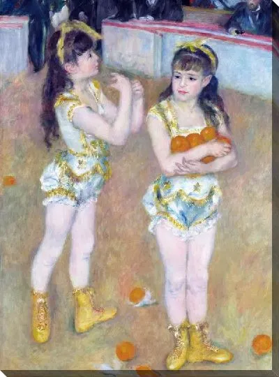 Картина маслом Акробатки