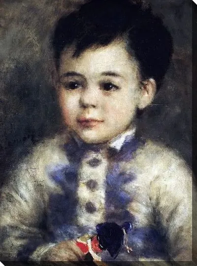 Картина маслом Мальчик с солдатиком