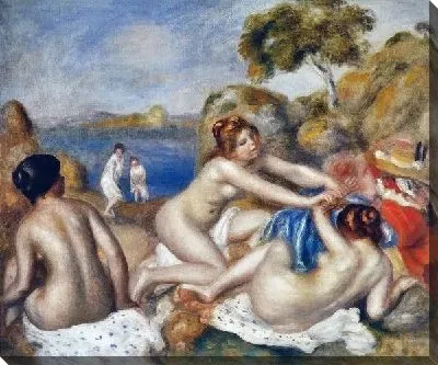 Картина маслом Купальщицы №11