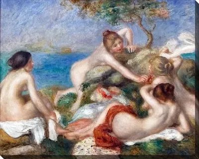 Картина маслом Купальщицы №14